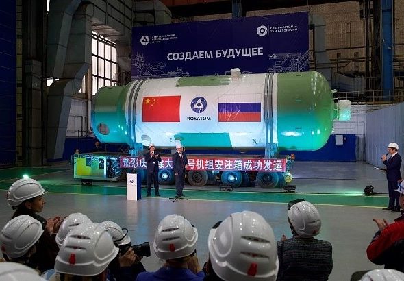 Росатом отгрузил ключевое оборудование для АЭС «Сюйдапу» в Китае