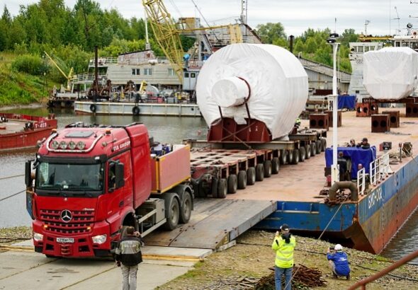 Сердце «Прорыва»: турбогенератор для реактора БРЕСТ-ОД-300 доставлен в Северск