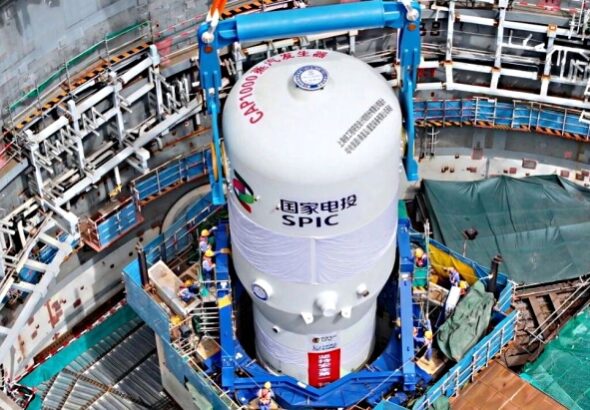 АЭС «Ляньцзян»: завершен монтаж ключевого оборудования первого блока