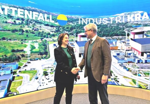 Шведская промышленность объединяется с Vattenfall для строительства новых АЭС