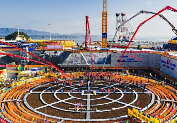 Китай расширяет АЭС «Ниндэ»: начато строительство шестого энергоблока