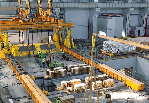 Гигантский статор весом 437 тонн смонтирован на втором блоке АЭС «Аккую»
