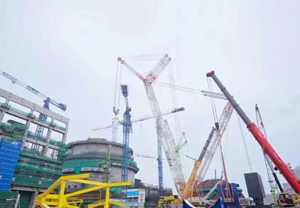 На АЭС Чжанчжоу установили последний парогенератор для третьего блока