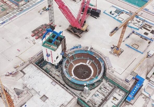 На китайских АЭС «Байлун» и «Луфэн» завершен монтаж ключевого оборудования