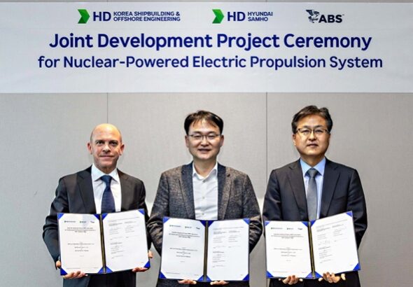 HD Hyundai и ABS создадут проект атомного контейнеровоза на базе ММР