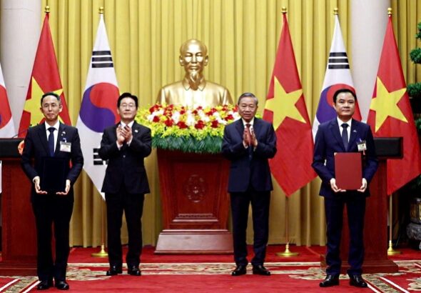 Южная Корея обеспечит финансирование атомных проектов во Вьетнаме