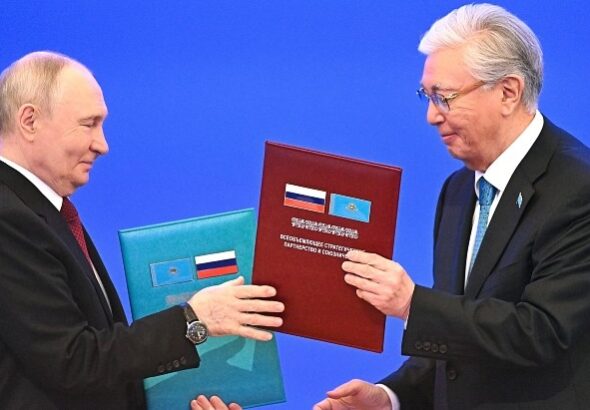 Россия и Казахстан подписали соглашение о строительстве Балхашской АЭС