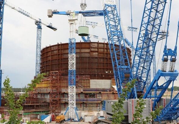 На Ленинградской АЭС установили ловушку расплава для седьмого блока